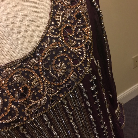 A maxi dress that was custom and hand made. - Picture 7 of 8